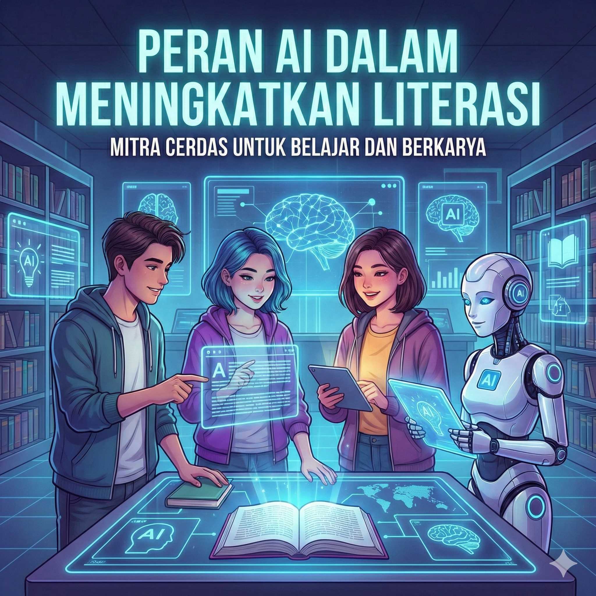 Peran AI dalam Meningkatkan Literasi: Kawan atau Lawan?